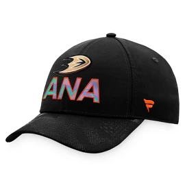 Męska czapka z daszkiem Fanatics Authentic Pro Locker Room Structured Adjustable Cap NHL Anaheim Ducks