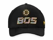 Męska czapka z daszkiem Fanatics  Authentic Pro Locker Room Structured Adjustable Cap NHL Boston Bruins