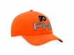 Męska czapka z daszkiem Fanatics  Authentic Pro Locker Room Structured Adjustable Cap NHL Philadelphia Flyers