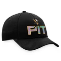 Męska czapka z daszkiem Fanatics  Authentic Pro Locker Room Structured Adjustable Cap NHL Pittsburgh Penguins