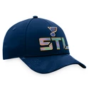 Męska czapka z daszkiem Fanatics  Authentic Pro Locker Room Structured Adjustable Cap NHL St. Louis Blues