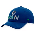 Męska czapka z daszkiem Fanatics  Authentic Pro Locker Room Structured Adjustable Cap NHL Vancouver Canucks