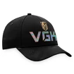 Męska czapka z daszkiem Fanatics  Authentic Pro Locker Room Structured Adjustable Cap NHL Vegas Golden Knights