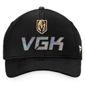 Męska czapka z daszkiem Fanatics  Authentic Pro Locker Room Structured Adjustable Cap NHL Vegas Golden Knights