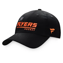Męska czapka z daszkiem Fanatics Authentic Pro Locker Room Unstructured Adjustable Cap NHL Philadelphia Flyers