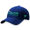 Męska czapka z daszkiem Fanatics  Authentic Pro Locker Room Unstructured Adjustable Cap NHL Vancouver Canucks