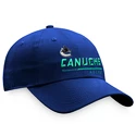 Męska czapka z daszkiem Fanatics  Authentic Pro Locker Room Unstructured Adjustable Cap NHL Vancouver Canucks