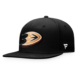 Męska czapka z daszkiem Fanatics Core Snapback Anaheim Ducks Black-Dark Orange