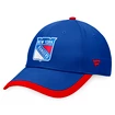 Męska czapka z daszkiem Fanatics Defender Structured Defender Structured Adjustable New York Rangers