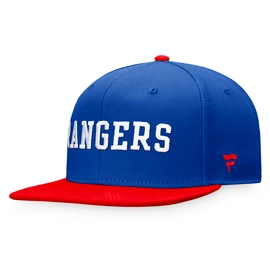 Męska czapka z daszkiem Fanatics Iconic Color Blocked Snapback Iconic Color Blocked Snapback New York Rangers