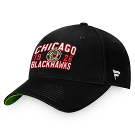 Męska czapka z daszkiem Fanatics True Classic True Classic Unstructured Adjustable Chicago Blackhawks
