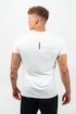 Męska koszulka Nebbia Performance+ Funkcjonalna koszulka sportowa RESISTANCE biała