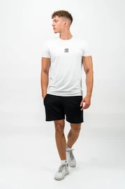 Męska koszulka Nebbia Performance+ Funkcjonalna koszulka sportowa RESISTANCE biała