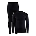Męski zestaw termiczny Craft Core Warm Baselayer Black  XL