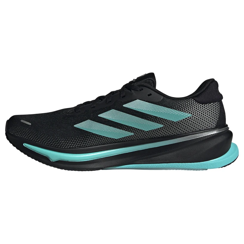 Męskie buty do biegania adidas Supernova Rise ME Core Black/Core Black/Semi Mint Rush