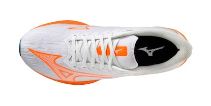 Męskie buty do biegania Mizuno Wave Rebellion Sonic White/Light Orange/Blue Ashes  UK 6