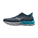 Męskie buty do biegania Mizuno  Wave Sky 8 Blue Wing Teal / Neo Silver / River Blue  UK 9,5