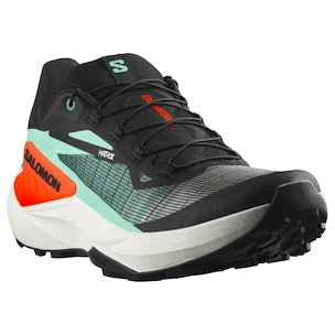 Męskie buty do biegania Salomon Genesis Black/Electric Green/Cherry Tomato