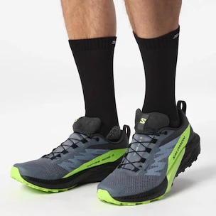 Męskie buty do biegania Salomon Sense Ride 5 GTX Flint/Black/Grgeck  UK 11