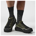 Męskie buty do biegania Salomon Thundercross  Gore-Tex Olive Night/Black/Alfalfa