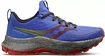Męskie buty do biegania Saucony  Endorphin TRAIL blue raz/spice