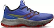 Męskie buty do biegania Saucony  Endorphin TRAIL blue raz/spice  UK 9,5