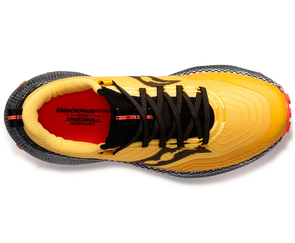 Męskie buty do biegania Saucony  Endorphin Trail Vizigold/Vizired