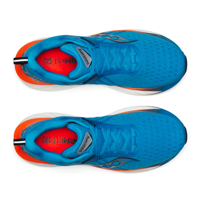 Męskie buty do biegania Saucony  Triumph 22 Viziblue/Pepper  UK 11