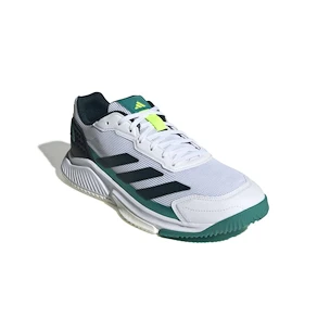 Męskie buty do padla adidas  Courtquick Padel Shoes Cloud White/Aurora Ivy