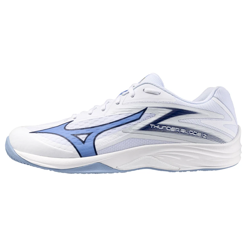 Męskie buty gimnastyczne Mizuno  Thunder Blade Z White/Bellwether Blue