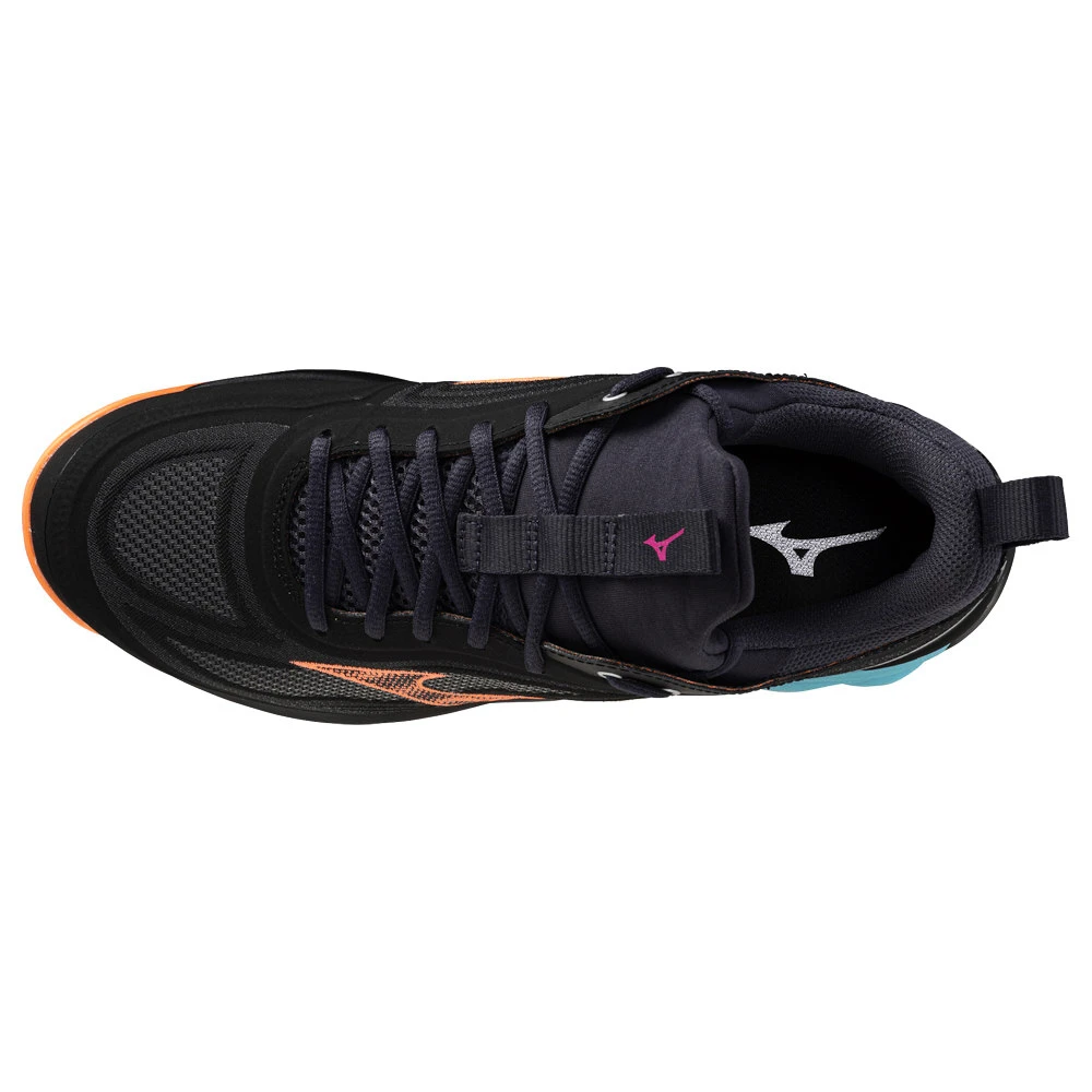 Męskie buty gimnastyczne Mizuno  Wave LUMINOUS 3 Black/Neon Flame