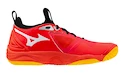 Męskie buty gimnastyczne Mizuno  WAVE MOMENTUM 3 Radiant Red/White/Carrot Curl