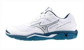 Męskie buty gimnastyczne Mizuno WAVE PHANTOM 3 White/Sailor Blue/Silver