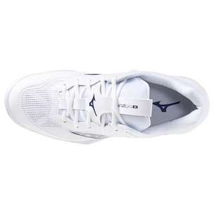 Męskie buty gimnastyczne Mizuno  Wave STEALTH 6 White/Bellwether Blue  EUR 40,5