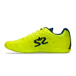 Męskie buty gimnastyczne Salming  Hawk 2 Men Fluo Green/Navy