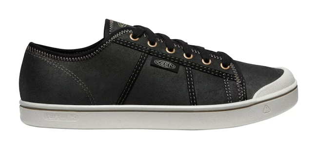 Męskie buty outdoorowe Keen Eldon Harvest Sneaker Lea Black/Silver Birch  US 8,5