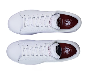 Męskie buty rekreacyjne Lacoste  Carnaby Set Roland Garros White/Orange