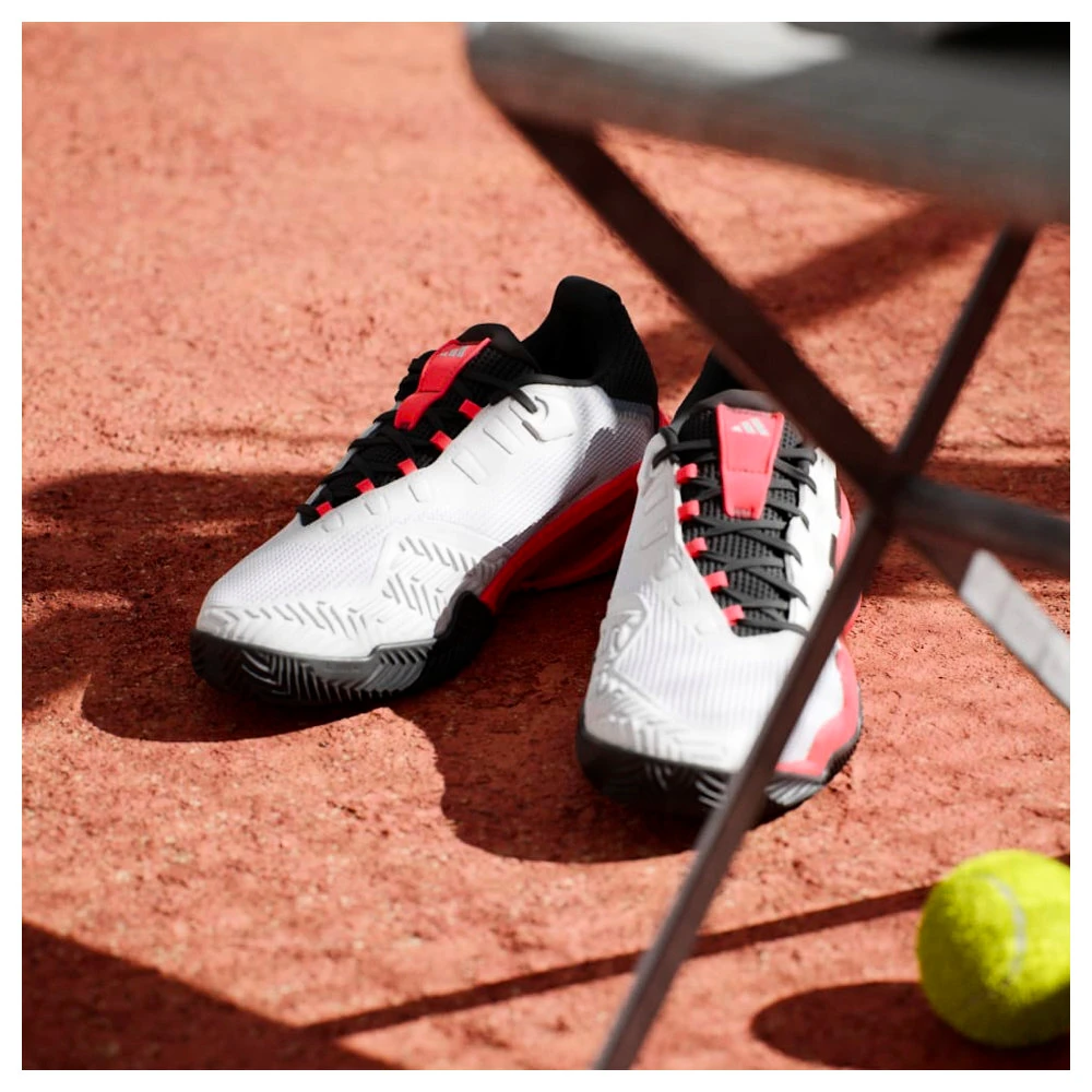 Męskie buty tenisowe adidas Barricade 13 M Clay White/Core Black