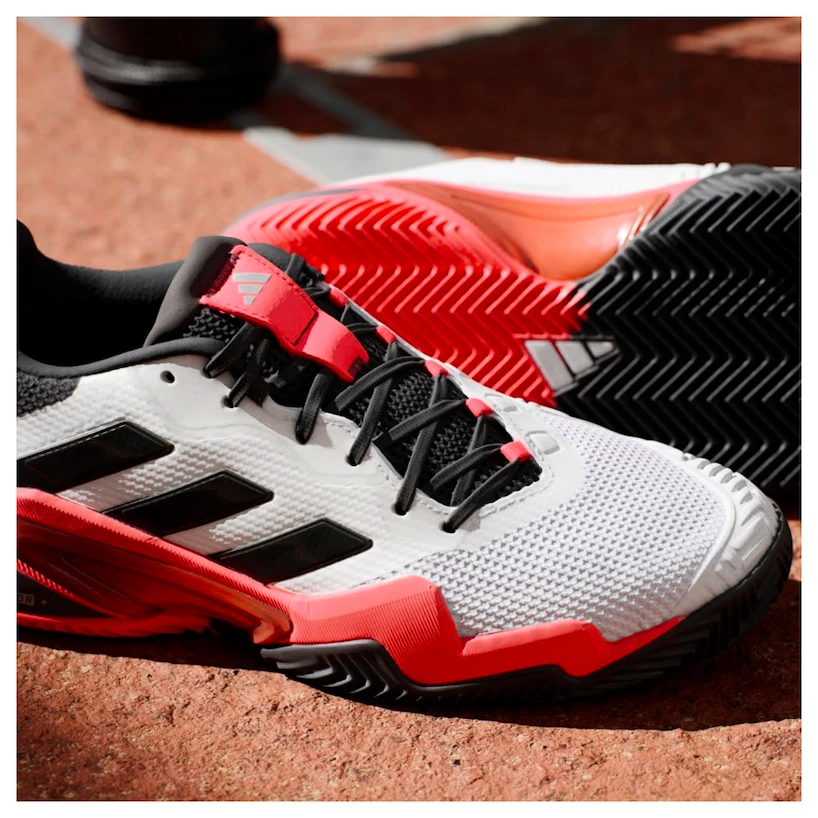 Męskie buty tenisowe adidas Barricade 13 M Clay White/Core Black