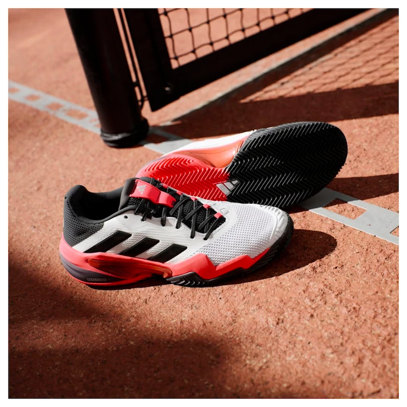 Męskie buty tenisowe adidas Barricade 13 M Clay White/Core Black