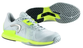 Męskie buty tenisowe Head Sprint Pro 3.5 AC Grey/Yellow