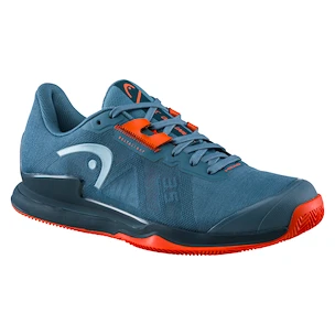 Męskie buty tenisowe Head Sprint Pro 3.5 Clay Grey/Orange