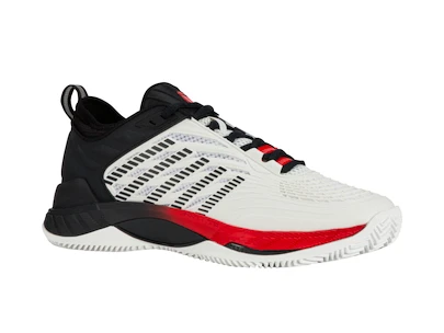 Męskie buty tenisowe K-Swiss  Hypercourt Supreme 2 HB White/Limo/Red  EUR 42
