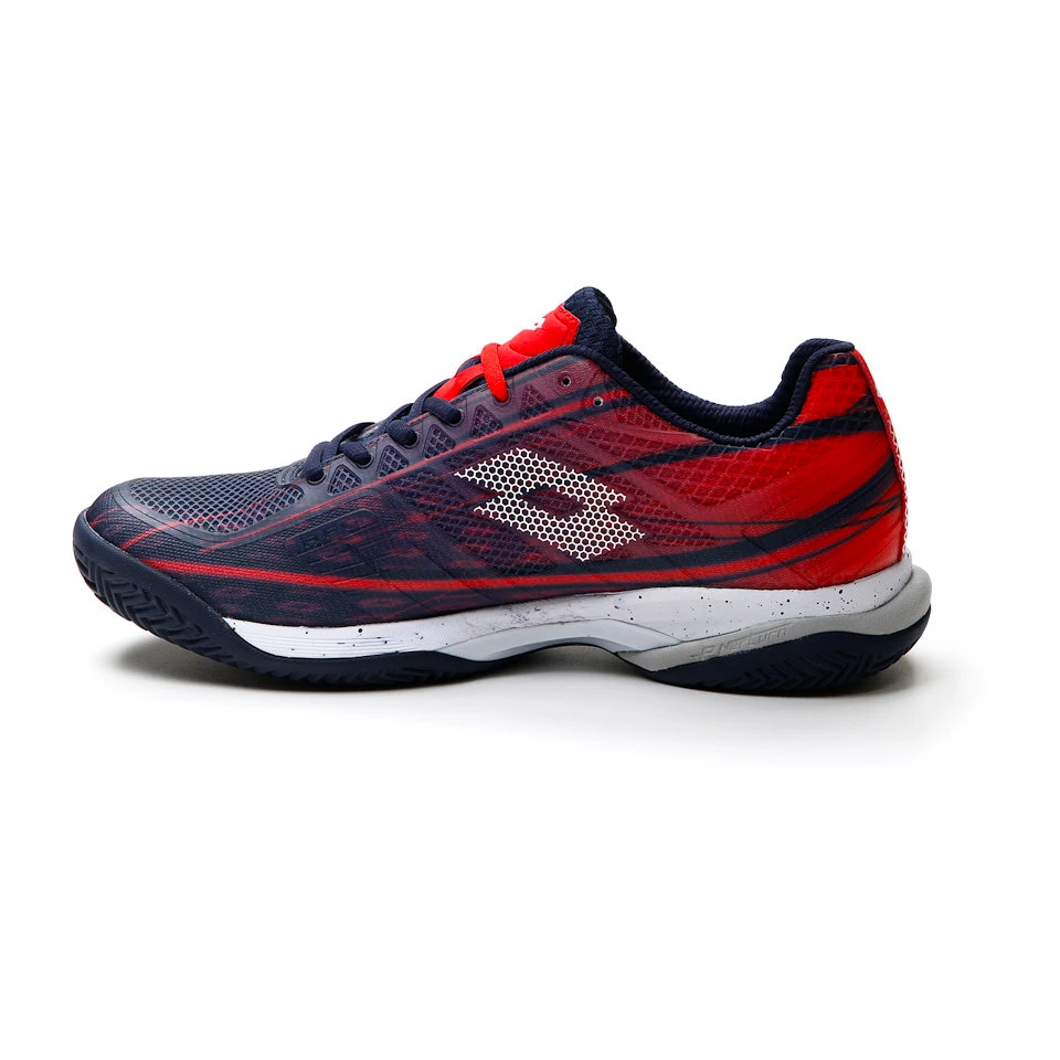 Męskie buty tenisowe Lotto Mirage 300 Clay Navy Blue/All White