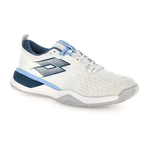 Męskie buty tenisowe Lotto Raptor Hyperpulse 100 III Clay All White/Mallard Blue
