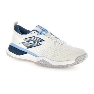 Męskie buty tenisowe Lotto Raptor Hyperpulse 100 III SPD All White/Mallard Blue