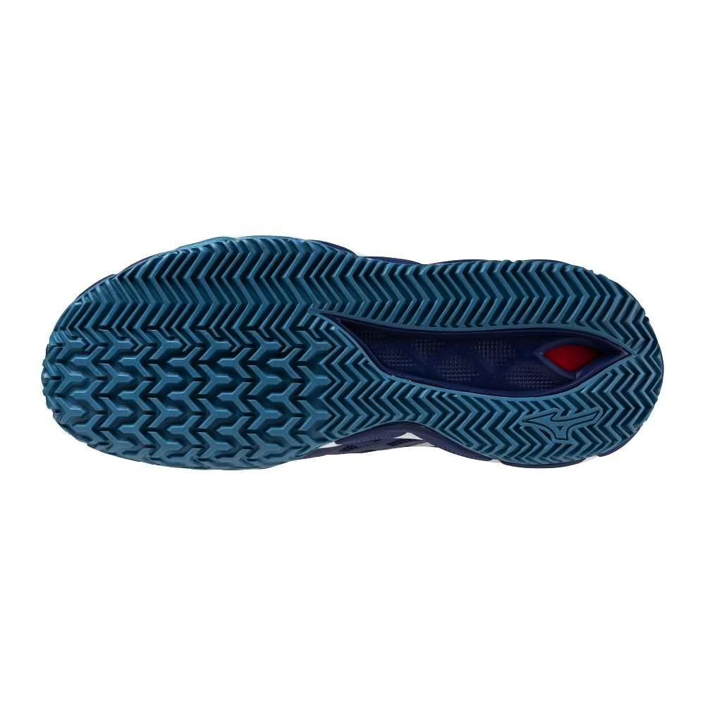 Męskie buty tenisowe Mizuno Wave Enforce Tour 2 CC Bellwether Blue/White