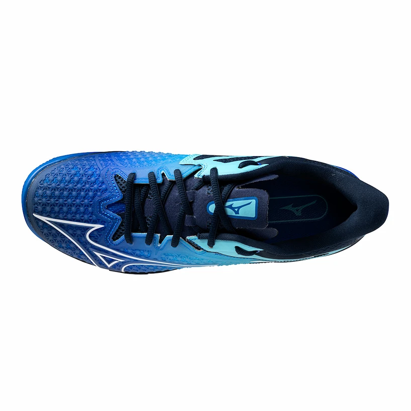 Męskie buty tenisowe Mizuno Wave Exceed Tour 6 CC Mugen Blue/White/Dress Blues  EUR 44