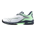 Męskie buty tenisowe Mizuno Wave Exceed Tour 6 CC White/India Ink/Neo Mint  EUR 43