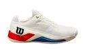 Męskie buty tenisowe Wilson Rush Pro 4.0 Clay Snow White/Wilson Red